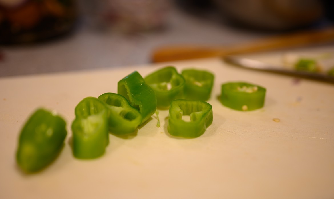 chopped cubanel peppers