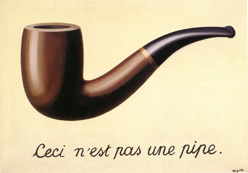 The Treachery of Images (This is not a pipe)
